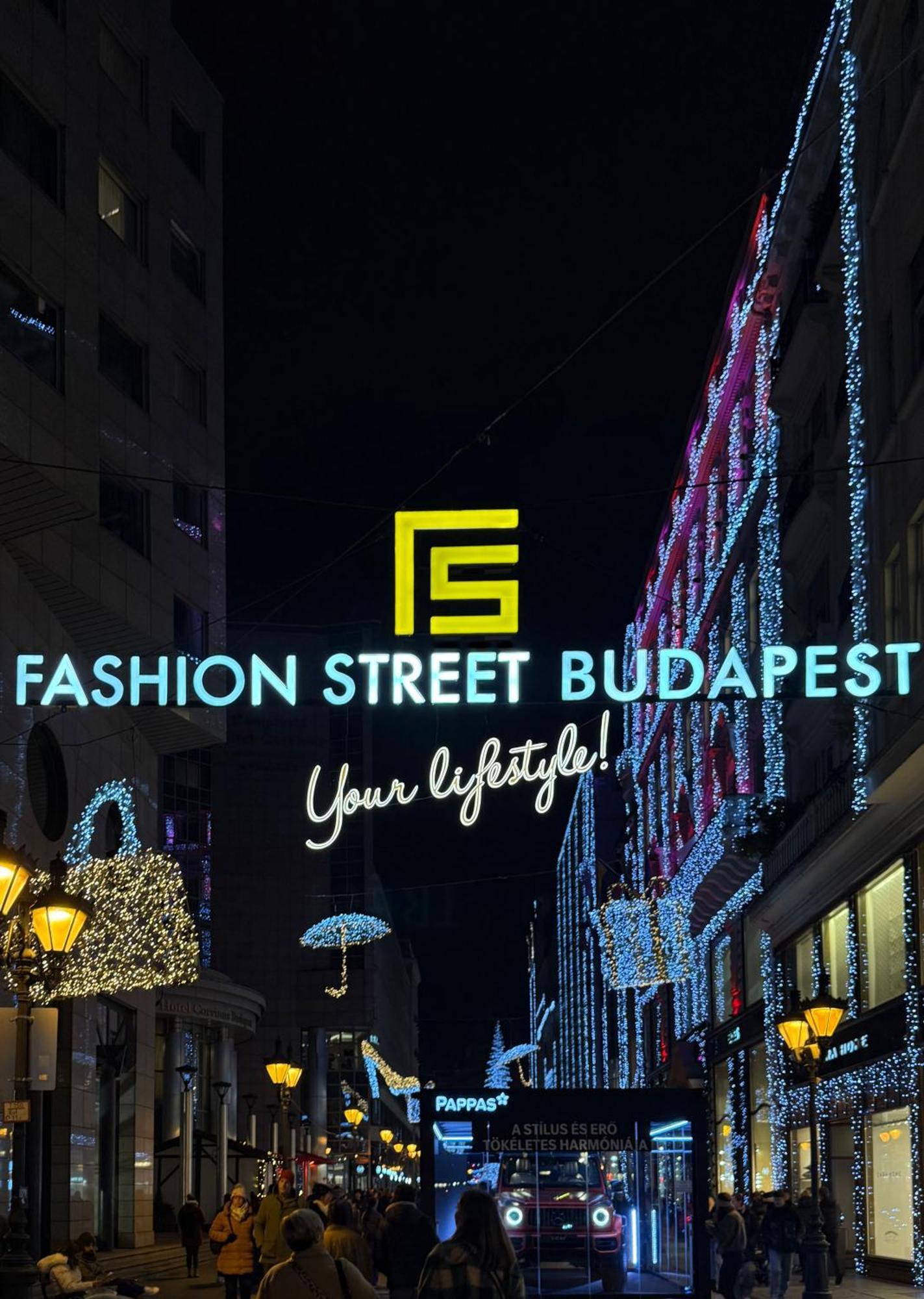 Central Walk Fashionstreet Apartmnts Budapest Eksteriør bilde