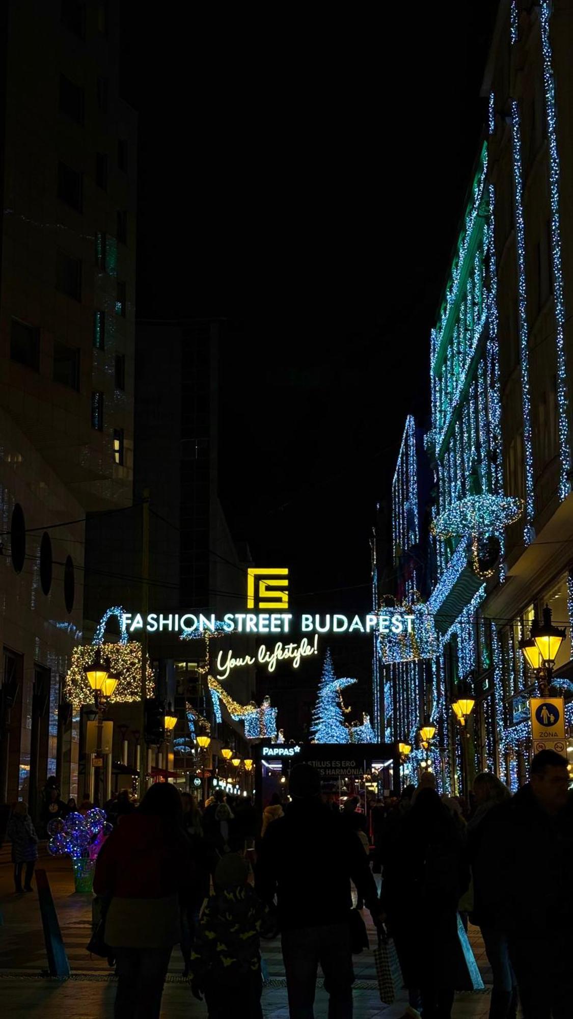 Central Walk Fashionstreet Apartmnts Budapest Eksteriør bilde
